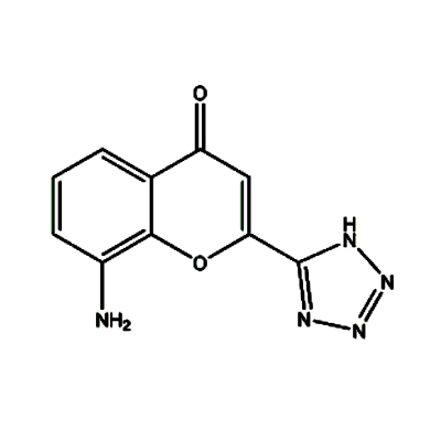 8-Amino-4-oxo-2-tetrazol-5-yl-4H-1-benzopyran